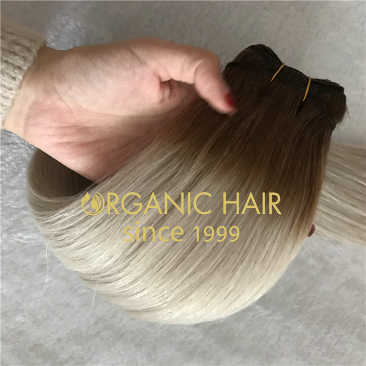 ASH TONES Machine hair weft is Available H107